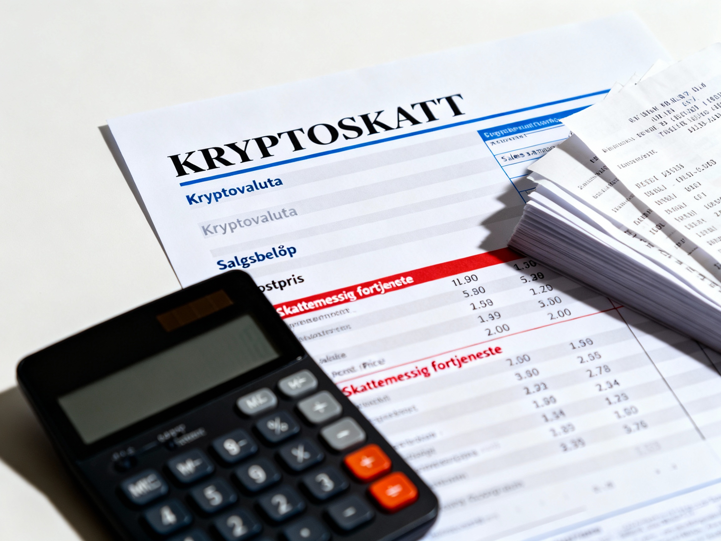 Kryptoskatt i Norge - Alt du trenger å vite