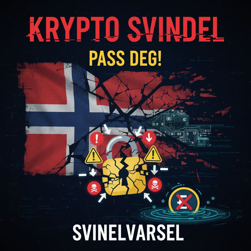 Kryptosvindel i Norge 2025: Slik beskytter du deg mot BankID-svindel og falske Bitcoin-investeringer